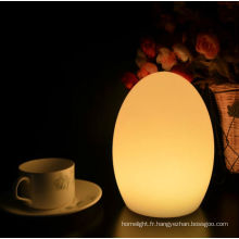 unbreakable décoratif couleur changeante LED lampe de Table